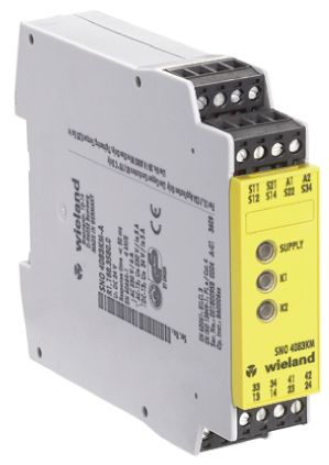 Wieland safeRELAY SNO 4083 Safety Relay 115 → 230V ac, Dual-Channel 3 Safety Contacts