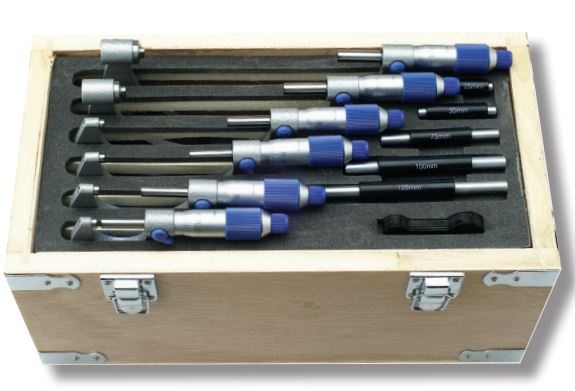 Moore & Wright MW215-01BL External Micrometer, With UKAS Calibration