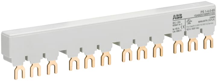 ABB PS1 3 Phase Busbar, 690V ac, 17.5mm Pitch