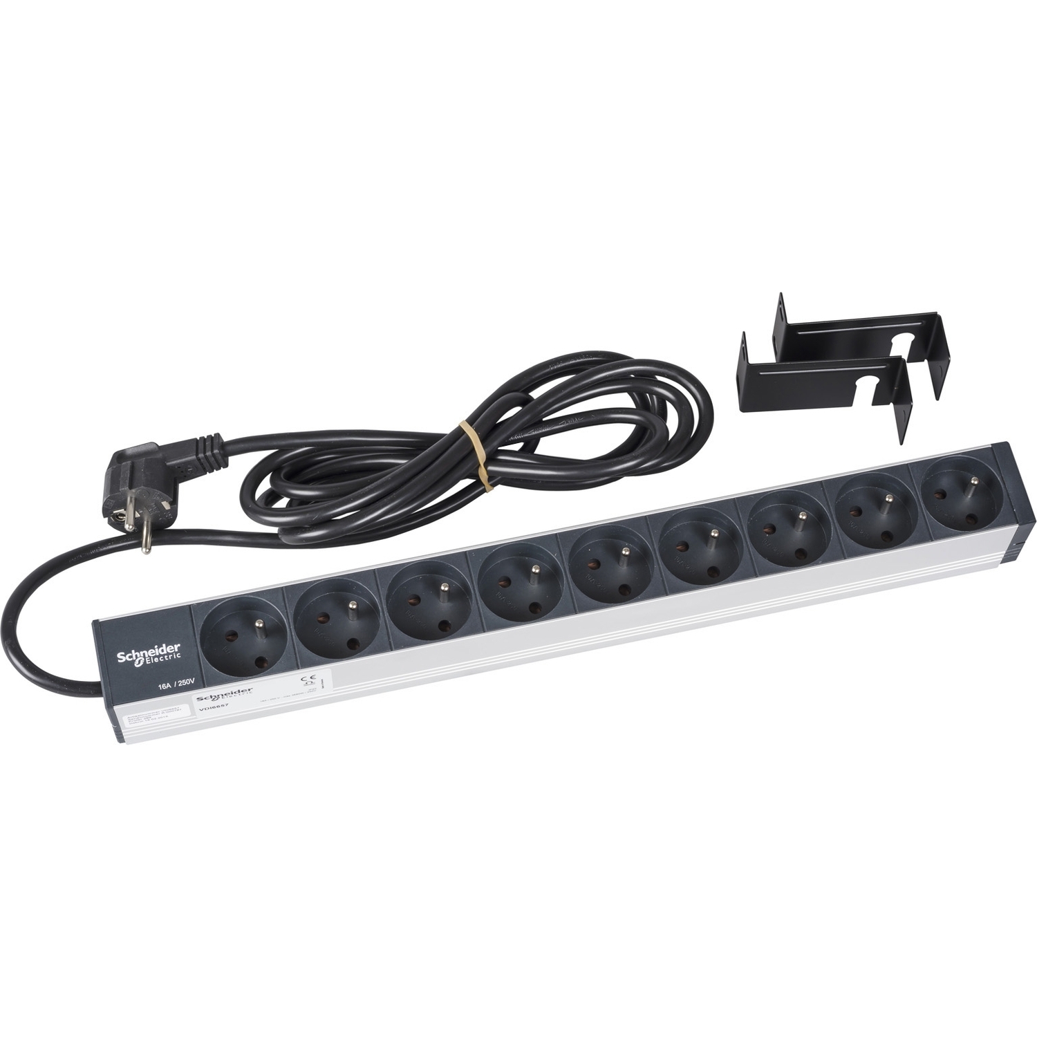Schneider Electric 9 Socket Extension Reel, 230 V