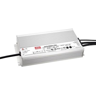 MEAN WELL LED Driver, 30V Output, 600W Output, 20A Output, Constant Current / Constant Voltage Dimmable