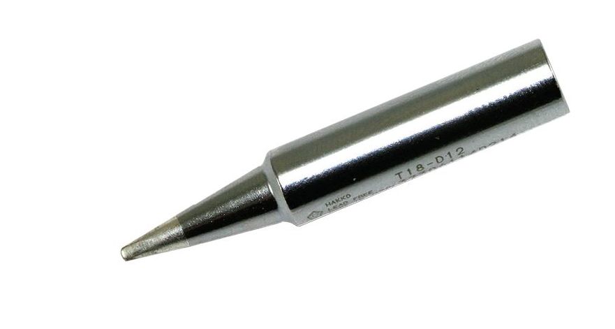 Hakko T18-D12 1.2 mm Chisel Soldering Iron Tip