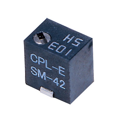 SMD Trimmer Potentiometer 0.25W Top Adjust Nidec Components