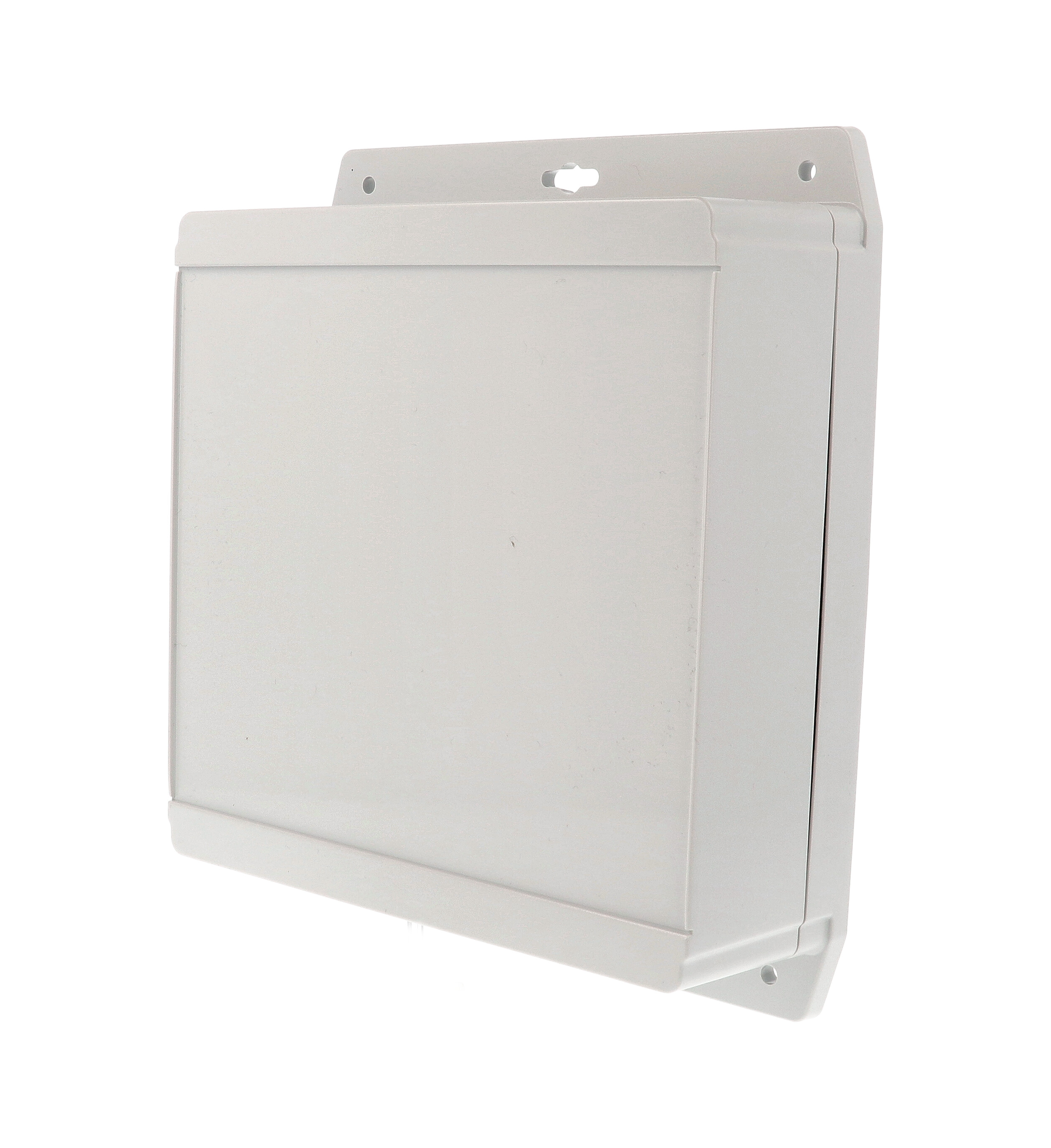 Hammond 1555F Series Grey ABS Enclosure, IP66, IP68, Flanged, Grey Lid, 180 x 180 x 65mm