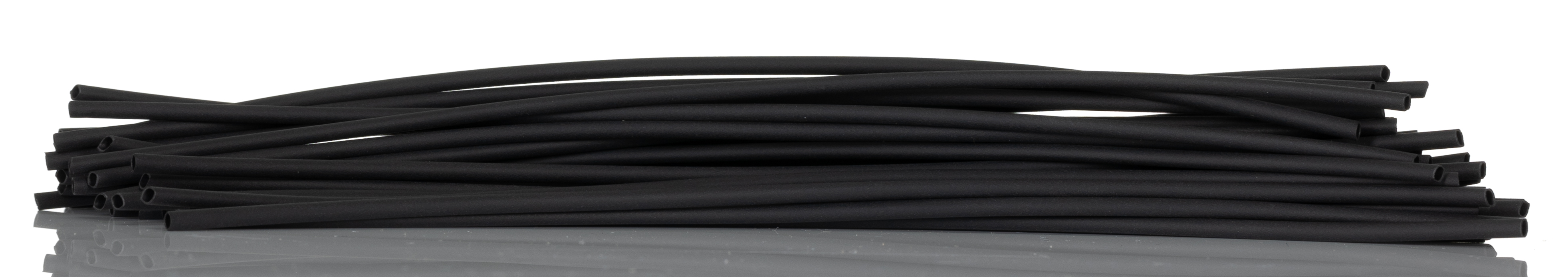 Alpha Wire Heat Shrink Tubing, Black 1.1mm Sleeve Dia. x 152mm Length 2:1 Ratio, FIT Shrink Tubing Series