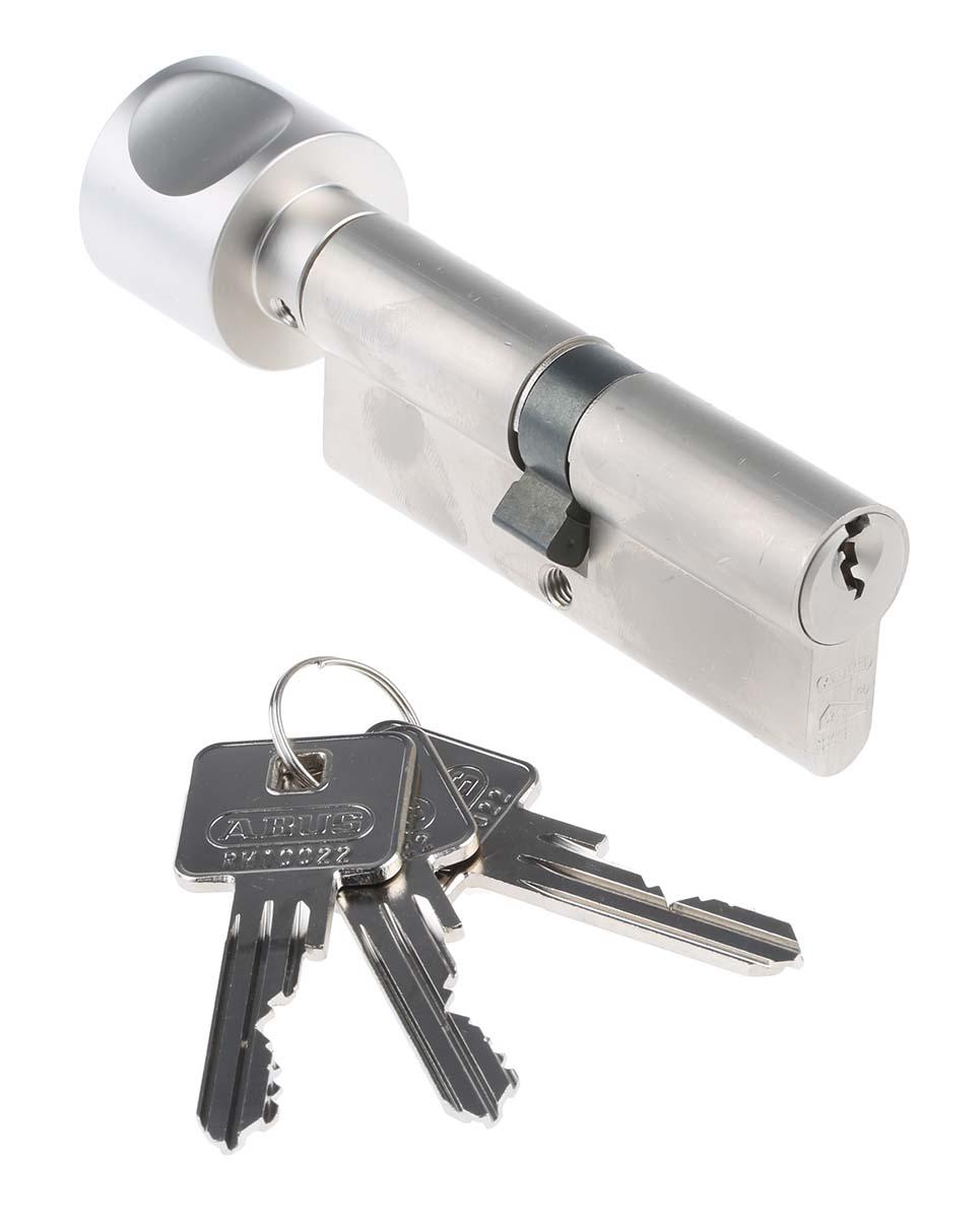 ABUS Brass Euro Cylinder Lock, 40/40 mm (61mm)