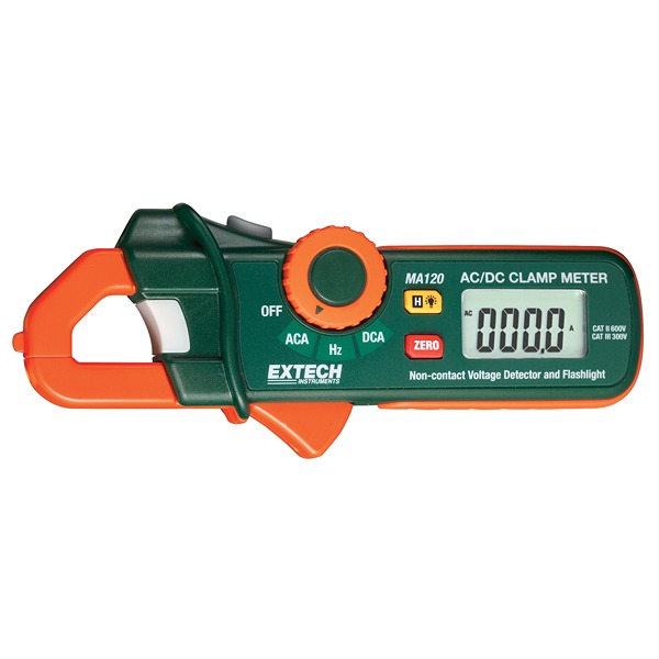 Extech MA120 Clamp Meter Wireless, 200A dc, Max Current 200A ac CAT II 300V