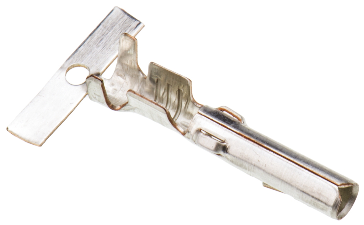 TE Connectivity Commercial MATE-N-LOK Series Female Crimp Terminal, 20AWG Min, 14AWG Max