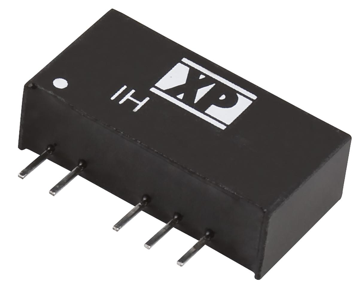 XP Power IH DC-DC Converter, ±24V dc/ ±42mA Output, 21.6 → 26.4 V dc Input, 2W, Through Hole, +85°C Max Temp