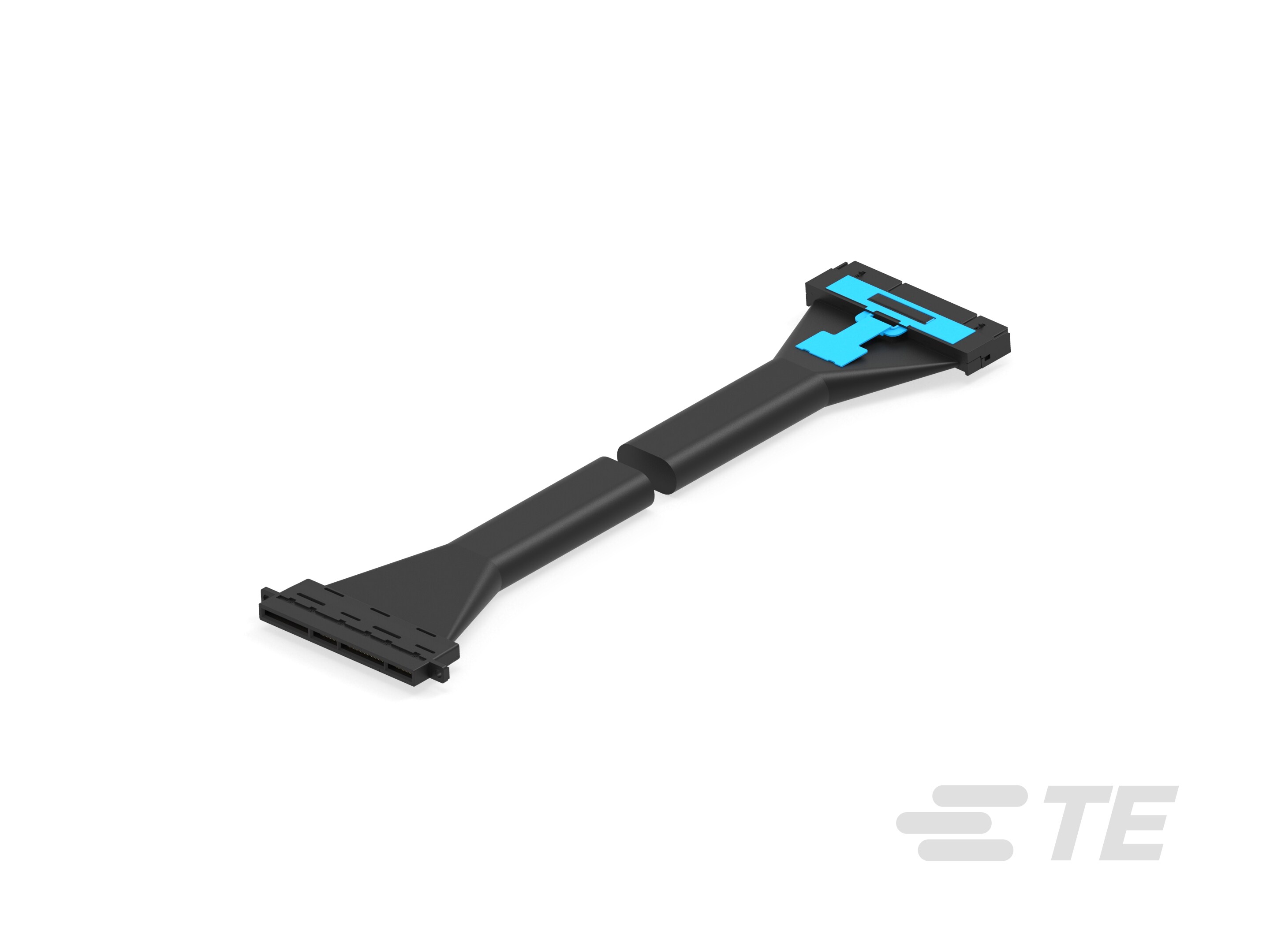 TE Connectivity SLIVER 2.0 Series Flat Ribbon Cable Assembly, 168-Way, 500mm Length