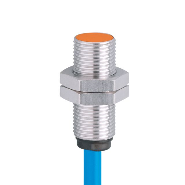 ifm electronic Inductive Threaded Barrel Proximity Sensor, M12, 2 mm Detection, NAMUR NC, 7.5 → 30 V dc