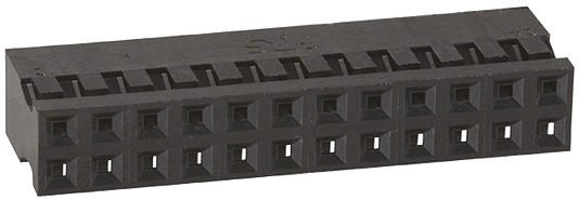 Hirose, A3B Female Connector Housing, 2mm Pitch, 24 Way, 2 Row