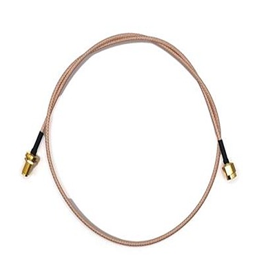 Mueller Electric BU Series Female SMA Female to Male SMA Straight Male, 500 mm 50 Ω