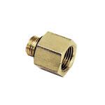 Legris LF3000 Series Straight Threaded Adaptor, G 1/4 Male to G 3/8 Female, Threaded Connection Style