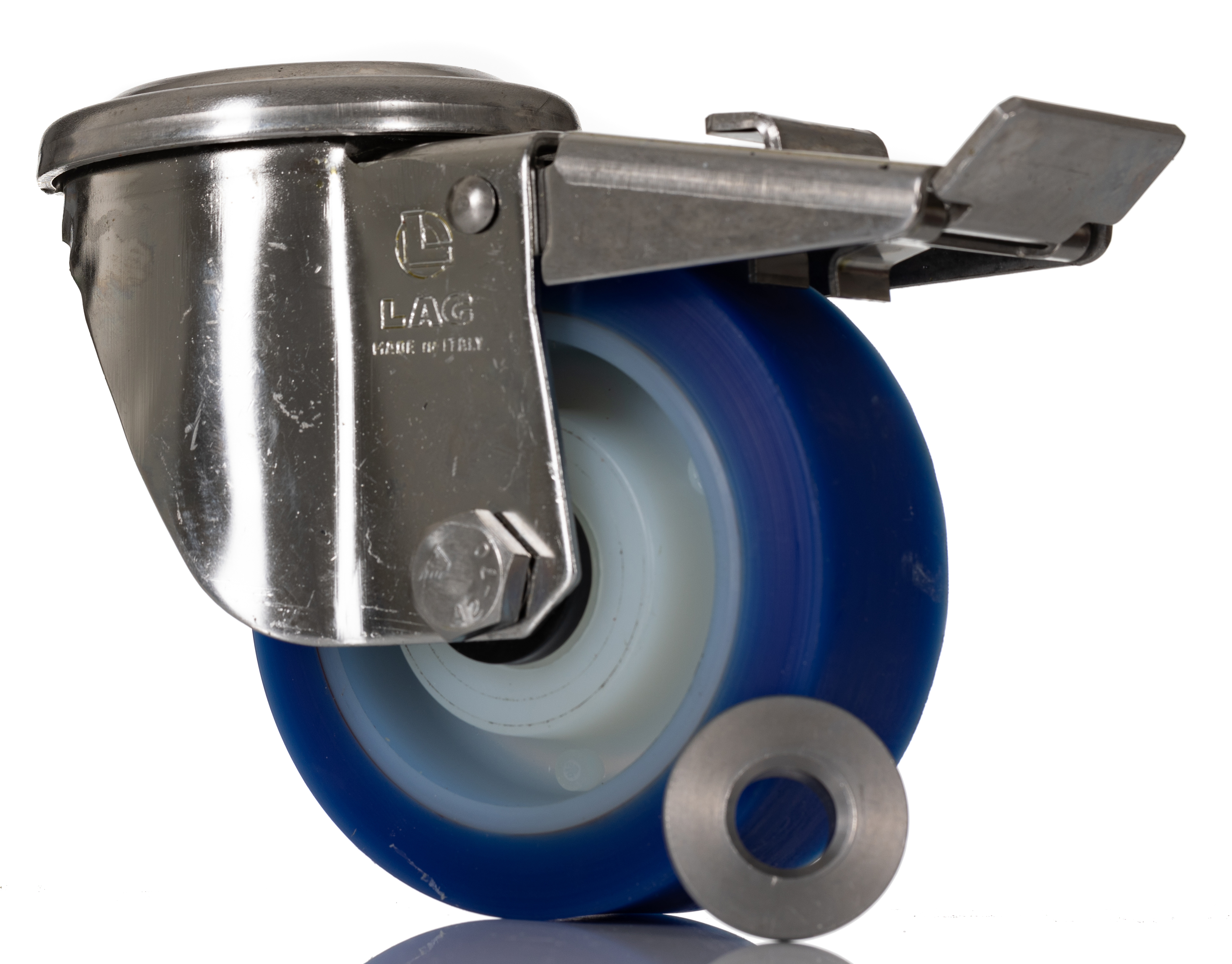 LAG Swivel Castor Wheel, 250kg Capacity, 100mm Wheel