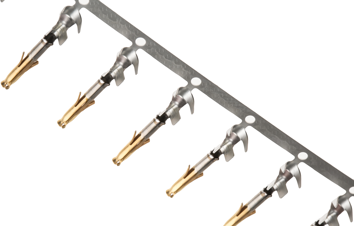 TE Connectivity Mini-Universal MATE-N-LOK Series Female Crimp Terminal, 20AWG Min, 16AWG Max