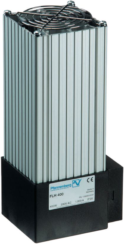 Pfannenberg Enclosure Heater, 115V ac, 400W Output, 85°C, 223.5mm x 85mm x 104mm
