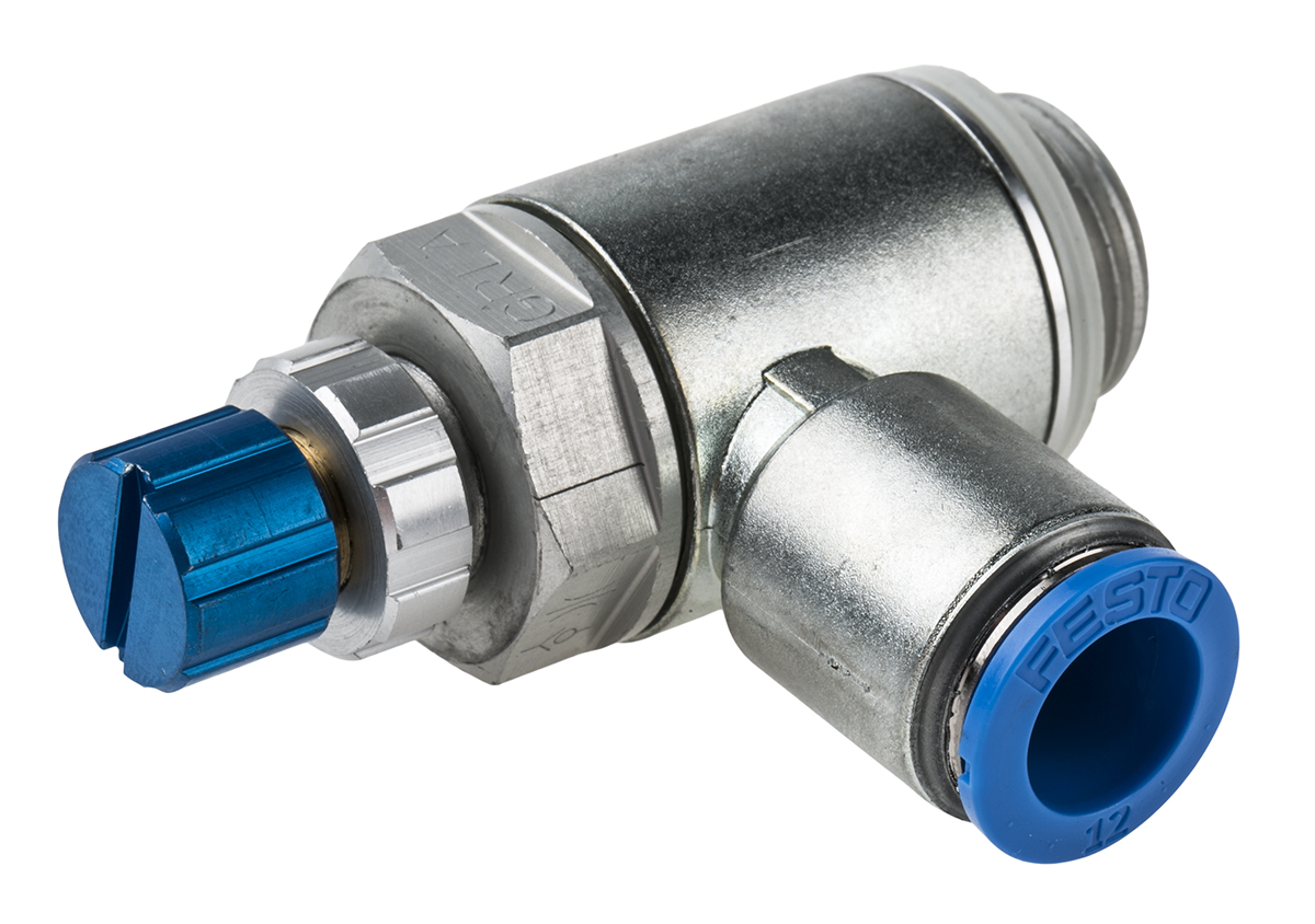 Festo GRLA Series Tube Exhaust Valve, 12mm Tube Inlet Port, 534344