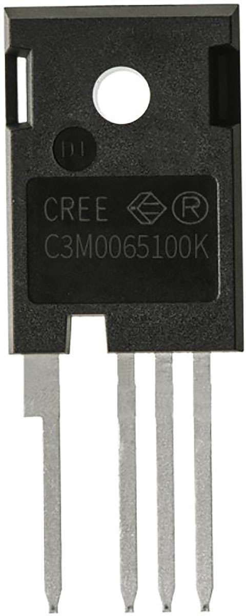 Wolfspeed C3M Type N-Channel MOSFET, 35 A, 1 kV Enhancement, 4-Pin TO-247 C3M0065100K