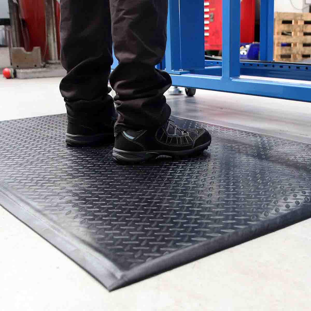 Coba Europe Orthomat® Comfort Plus PVC Foam Anti-Fatigue Mat, 0.6m x 0.9m x 15mm