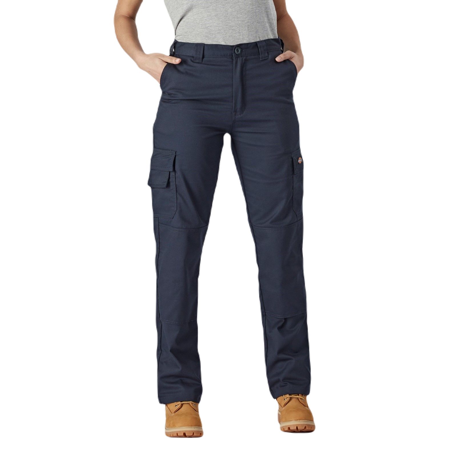 Dickies DK0A867X Women's Dark Navy Twill, Size 10 Waist Size 12 W