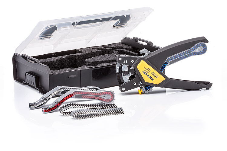 Jokari 620 Series QUADRO Plus Set Wire Stripper, 13AWG Max, 259 mm Overall