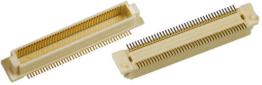 Hirose FunctionMAX FX8C Series Straight Surface PCB Header, 80 Contact(s), 0.6 mm Pitch, 2 Row, Shrouded