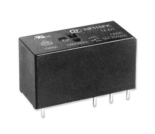 Hongfa Europe GMBH PCB Mount Power Relay, 24V dc Coil, 12A Switching Current, SPST