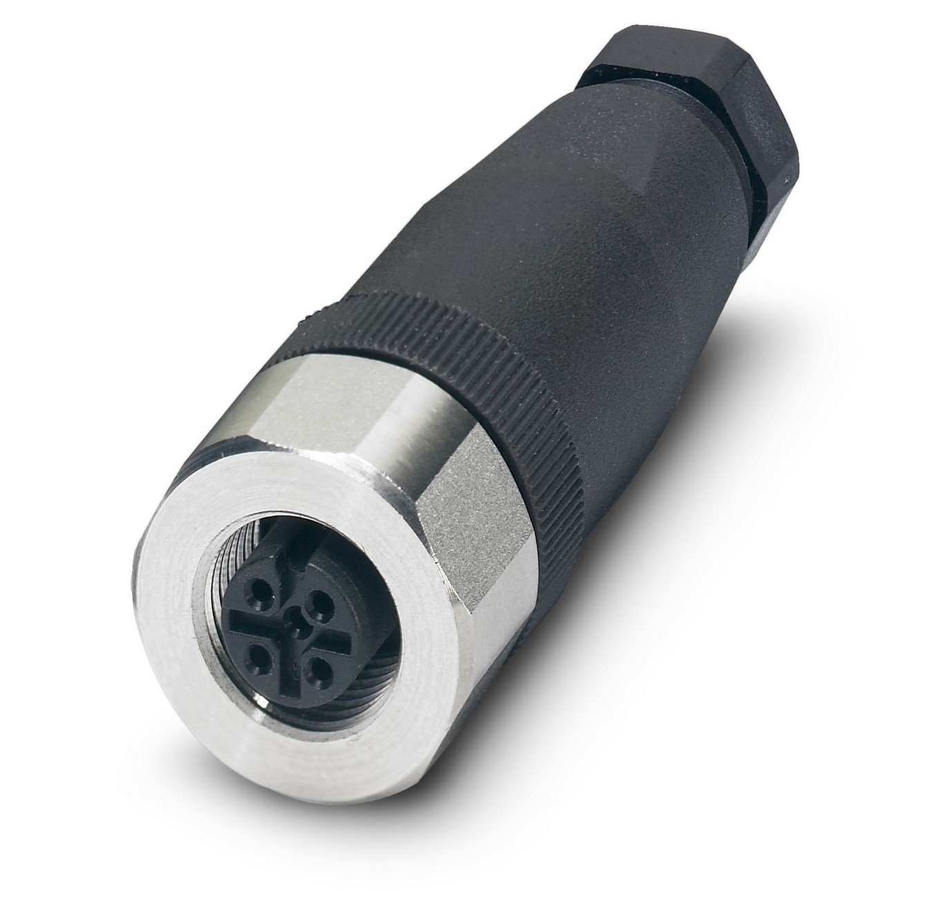 Phoenix Contact Circular Connector, 4 Contacts, Cable, M12 Connector, Socket, Female, IP65, IP67, IP69K, SACC Series