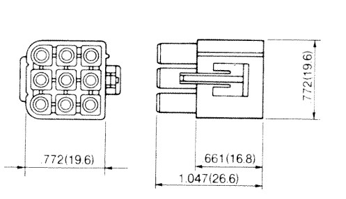 JST Polyamide Crimp Terminal Housing