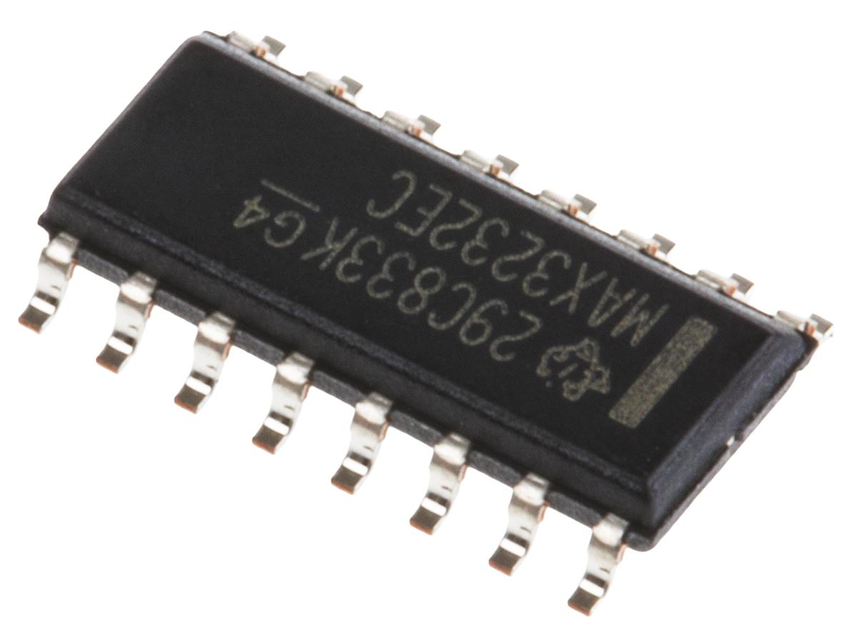 Texas Instruments MAX3232ECD Line Transceiver, 16-Pin SOIC