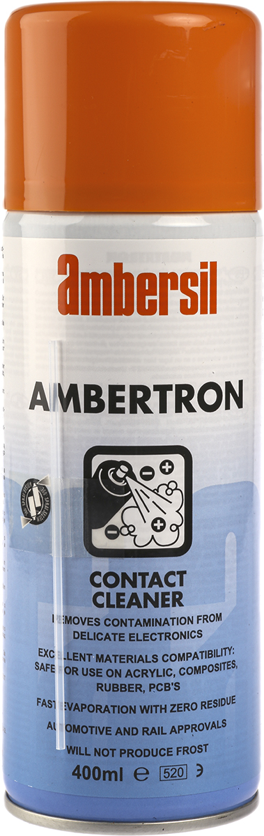 Ambersil Ambertron Electrical Contact Cleaner 400 ml Aerosol