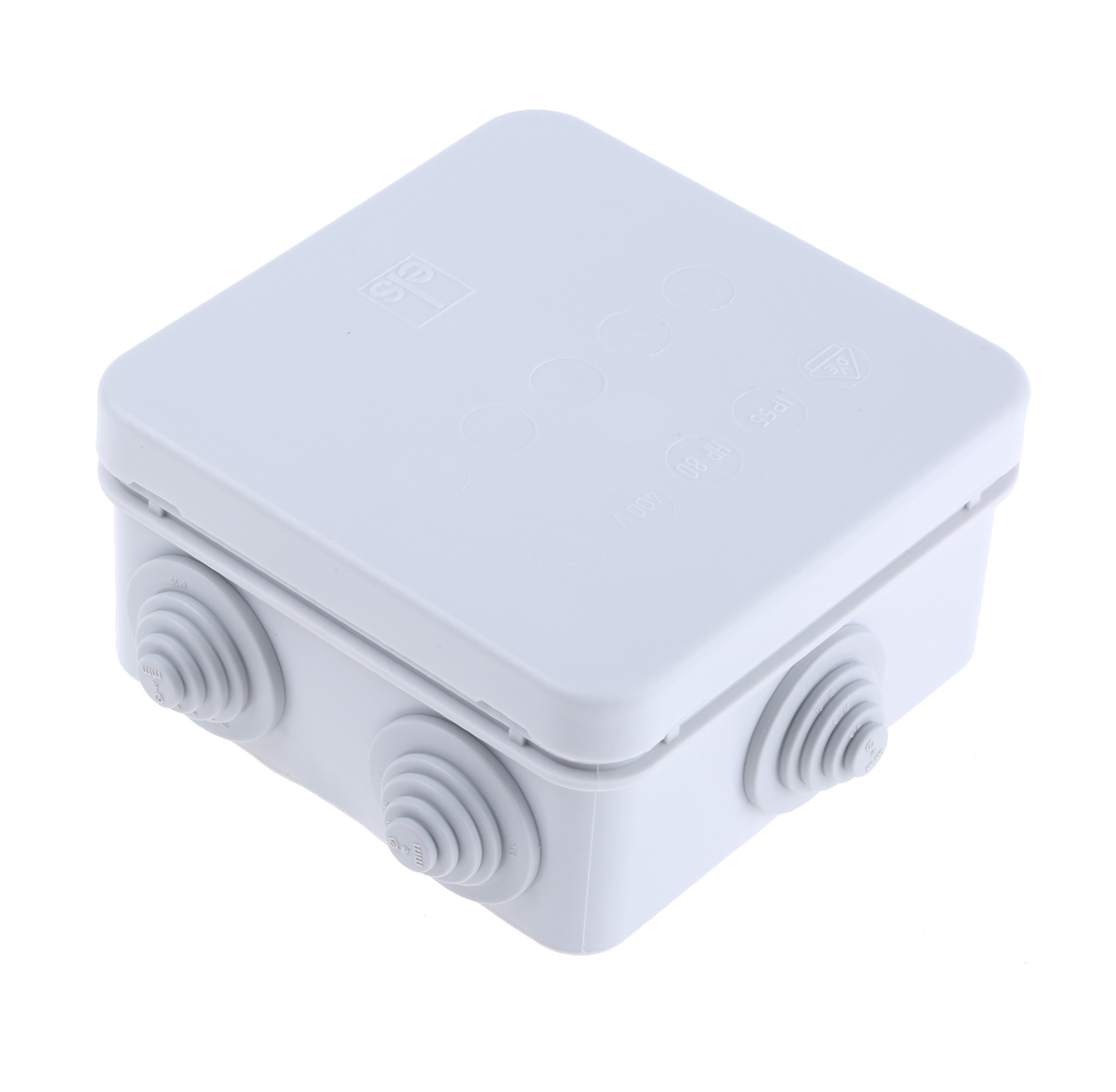 Spelsberg HP Series Grey Polypropylene Junction Box, IP55, 85 x 85 x 42mm