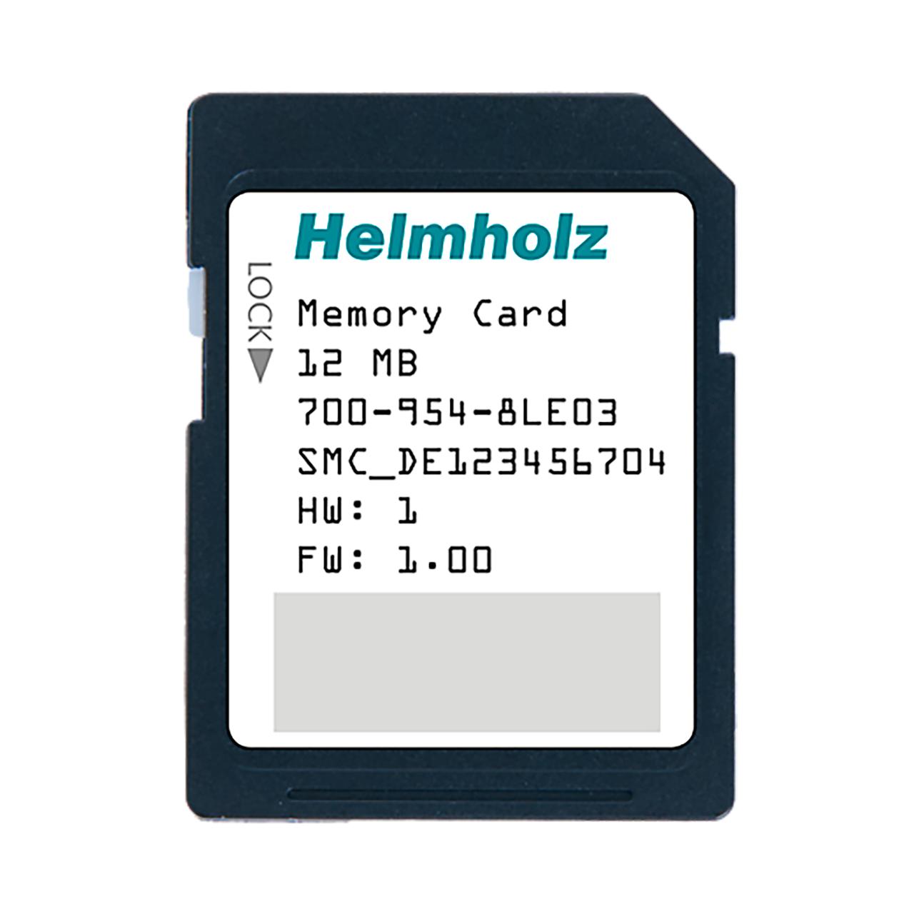 Helmholz GmbH & Co. KG 954-8LE Series Memory Card for Use with 1200/1500