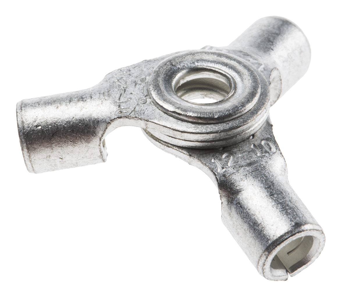 RS PRO Uninsulated Ring Terminal, 4mm Stud Size, 4mm² to 6mm² Wire Size