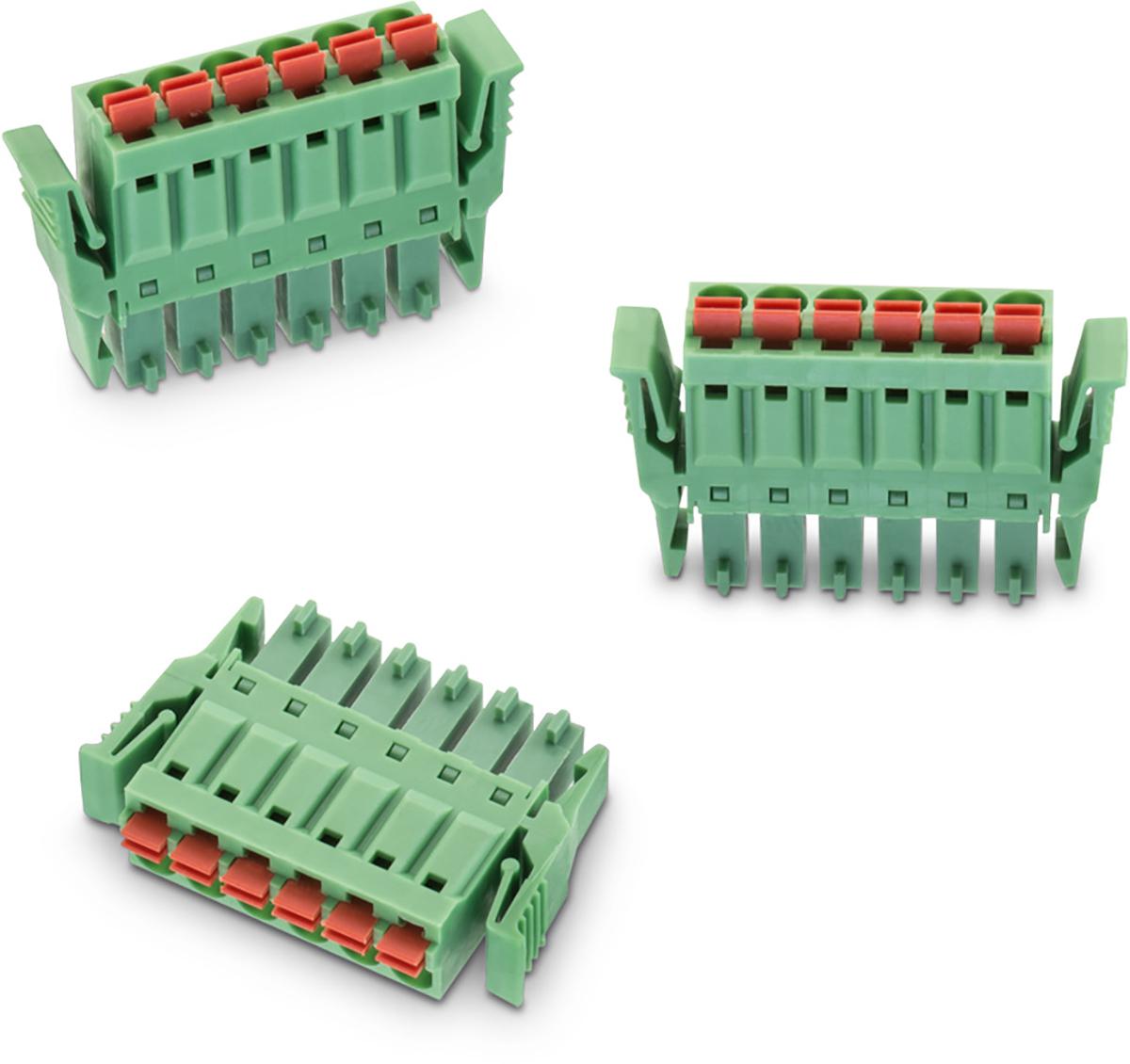 Wurth Elektronik 3043 Series Pluggable Terminal Block, 12-Contact, 3.81 mm Pitch, 1-Row
