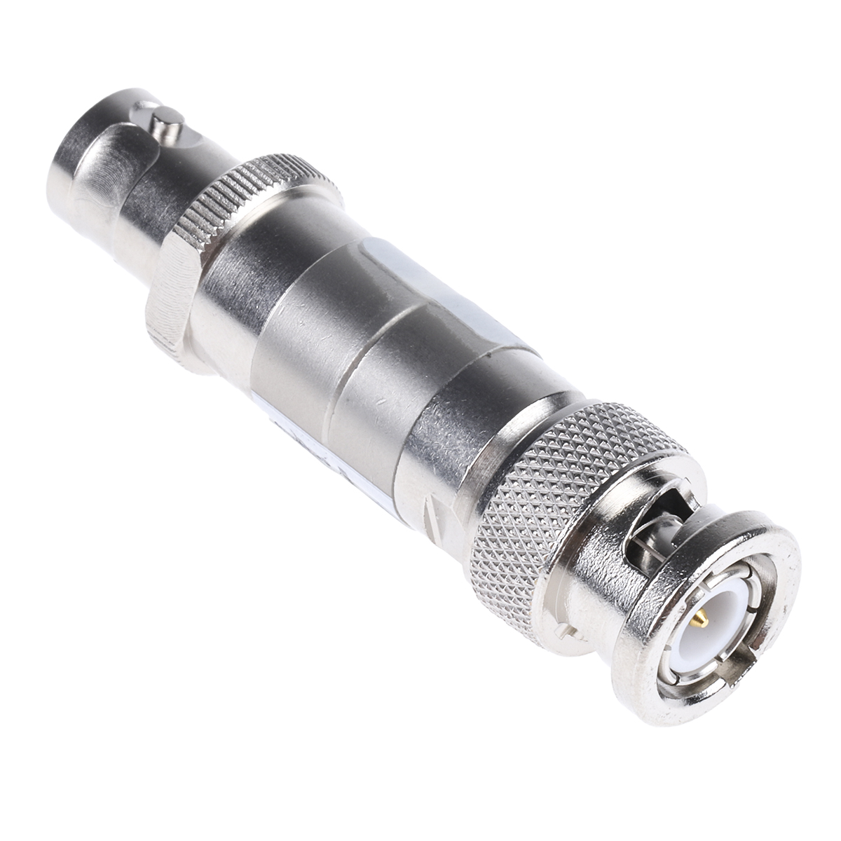 Telegartner 50Ω RF Attenuator Straight BNC Connector BNC Plug to BNC Socket 20dB, Operating Frequency 0 → 1GHz