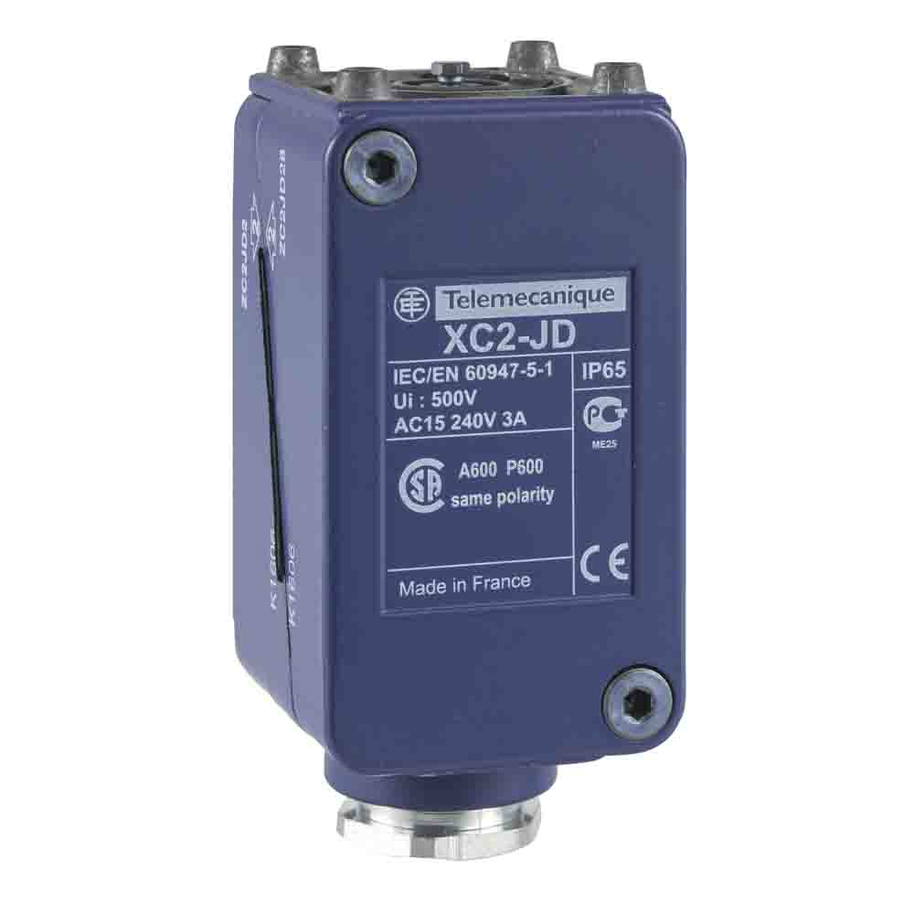Telemecanique Sensors ZC2J Series Limit Switch, 2CO, IP65, DP, Metal Housing, 500V ac Max, 10A Max