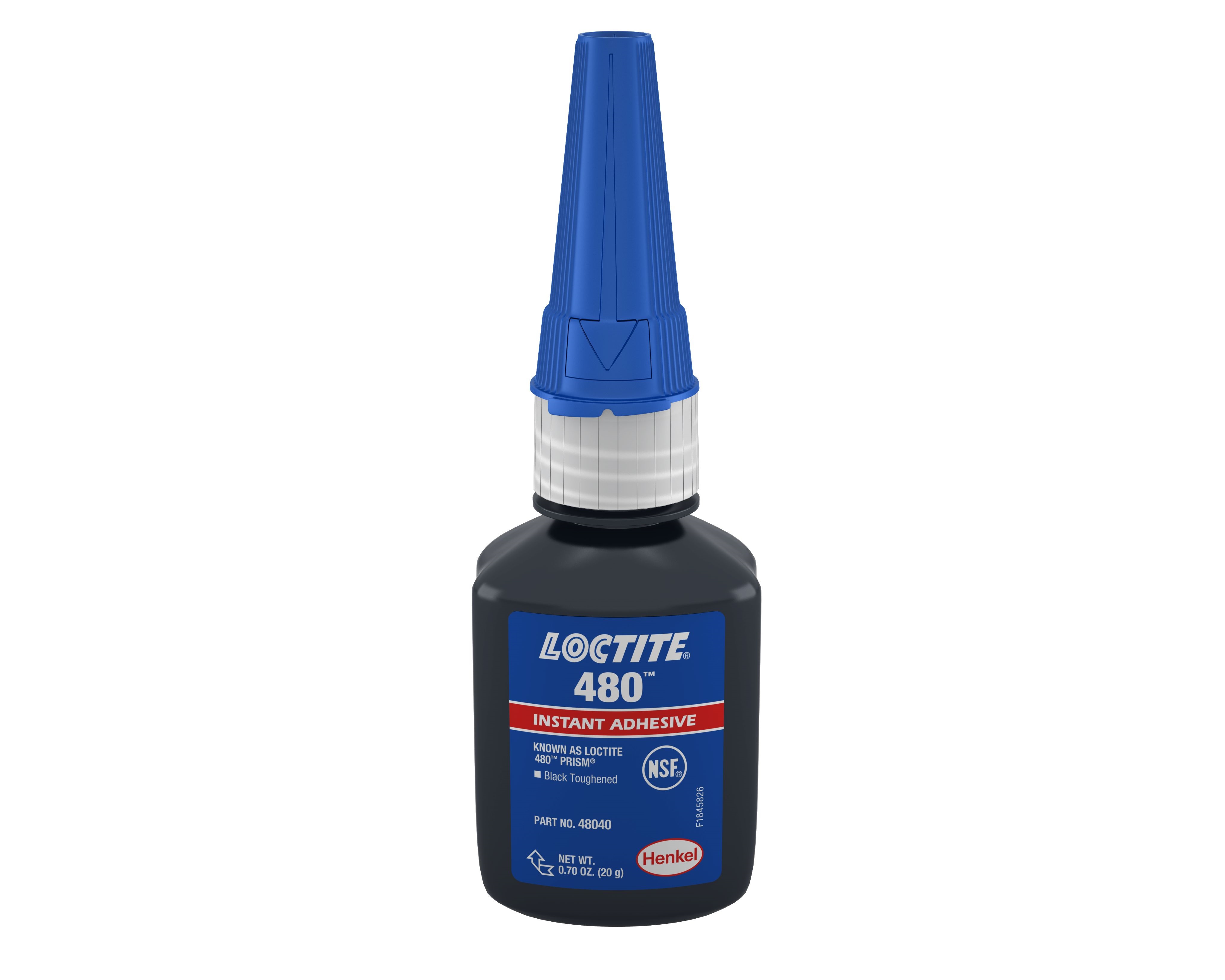 Loctite 480 Cyanoacrylate 20 g, Black