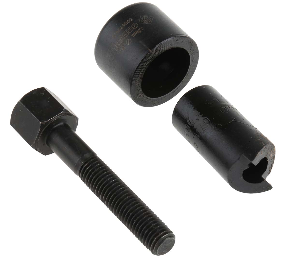 Greenlee Punch and Die Tool, 12.5mm, Circular, Hand Operation