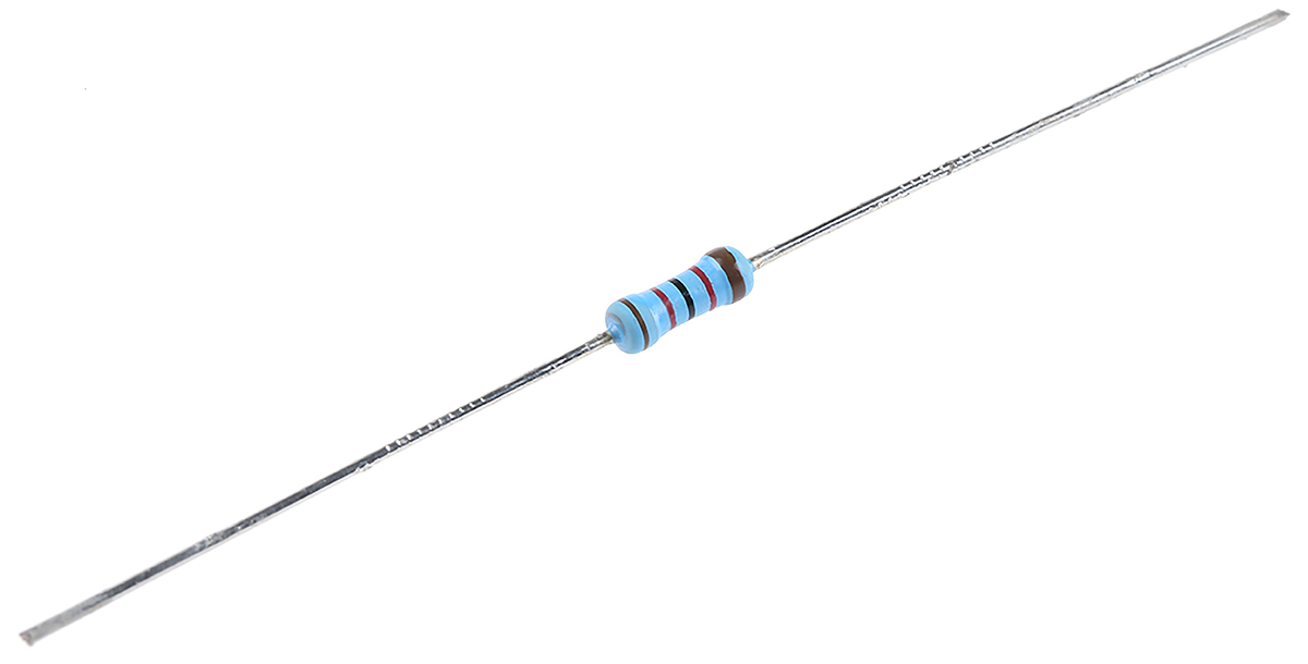 Vishay MBB0207 Series Axial Thin Film Fixed Resistor 12kΩ ±1% 0.6W ±50ppm/°C