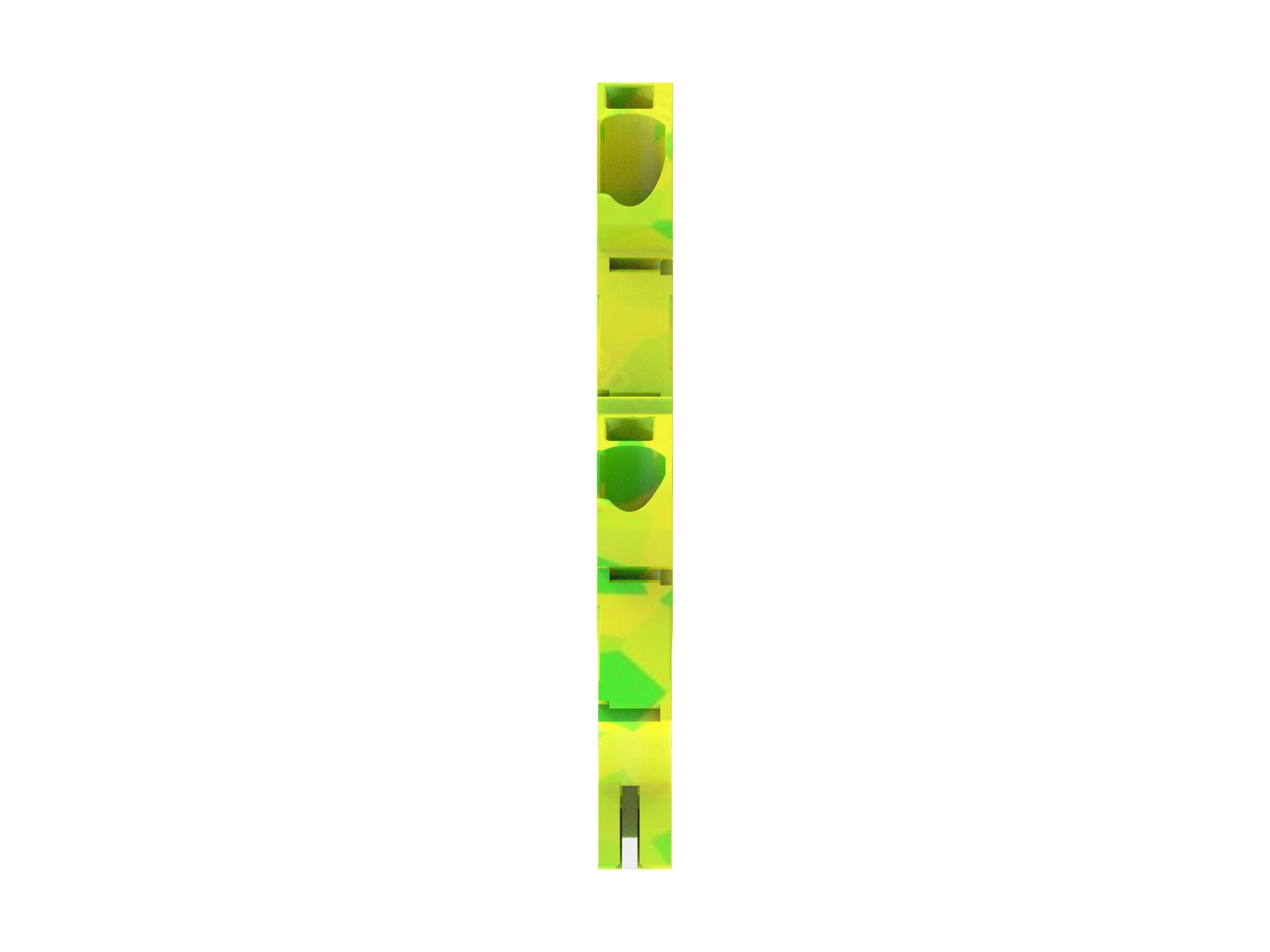 Entrelec 1SNK706250R0000 1SNK Series Green, Yellow, 4mm², 2-Level, Push In Termination