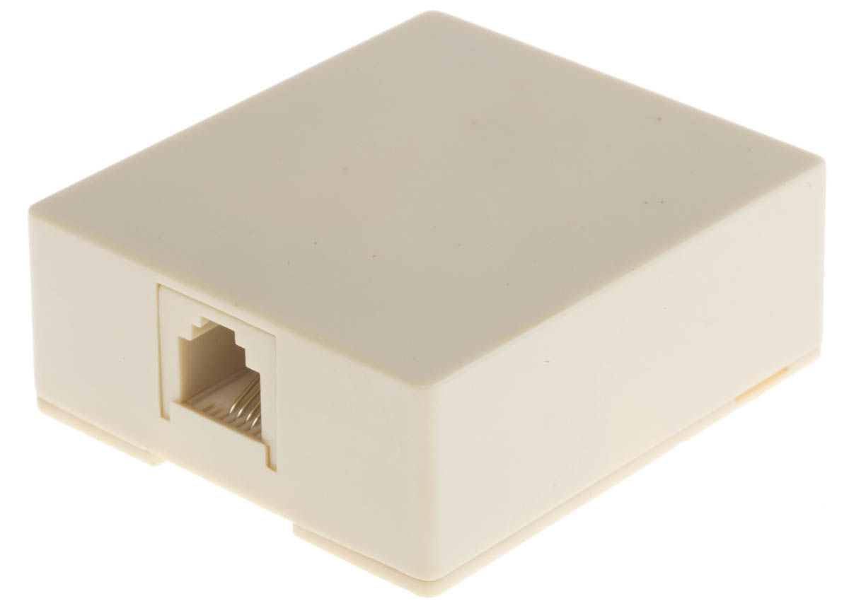 Decelect RJ11 Wall mounting box