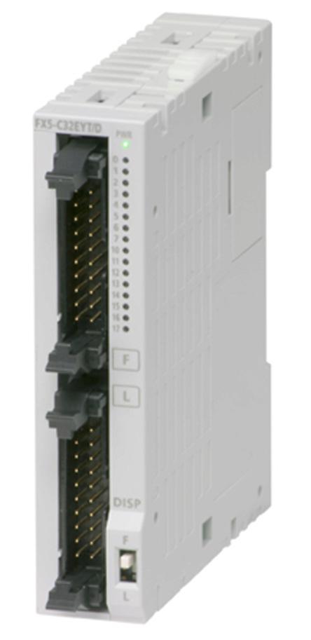 Mitsubishi Electric Digital I/O Module for Use with MELSEC iQ-F Series PLC, DC, Transistor, 24 V dc