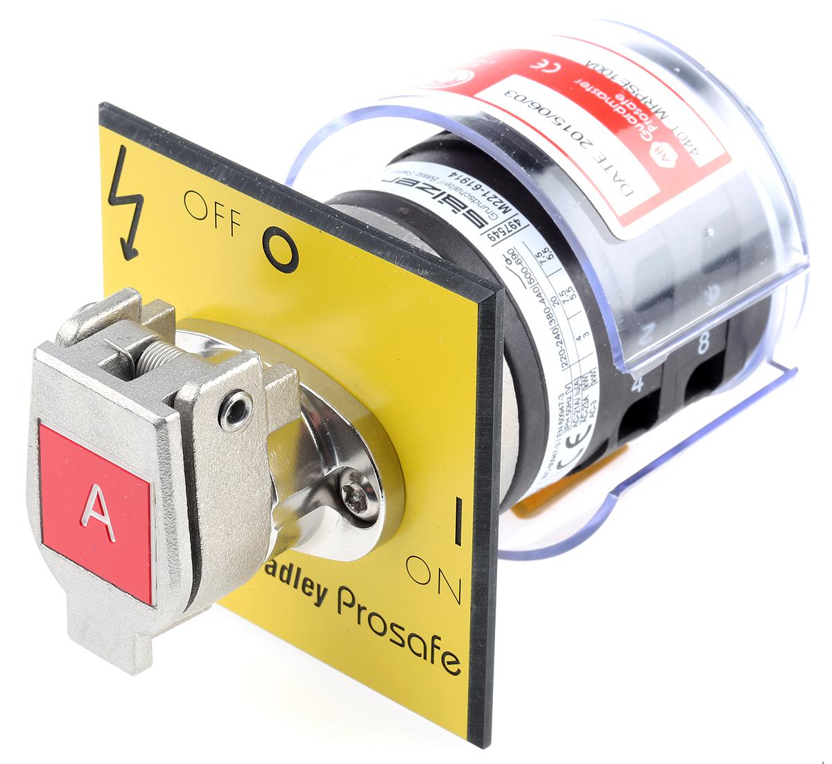 Allen Bradley Guardmaster 440T Safety Interlock Switch, 4NO, Keyed, Stainless Steel