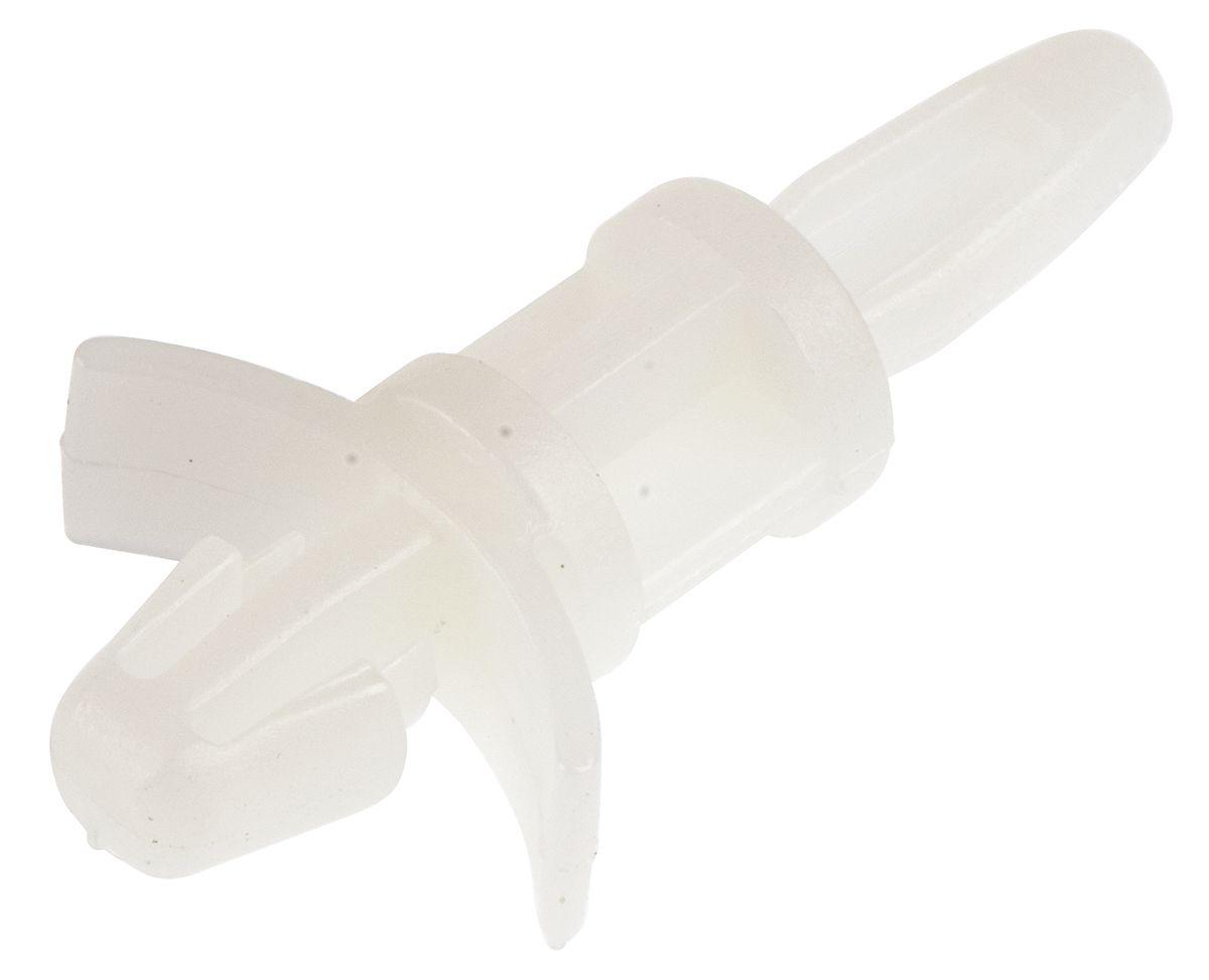 LCBS-6-01, 9.5mm High Nylon PCB Support Pillar for 4mm PCB Hole, 5.6mm Base