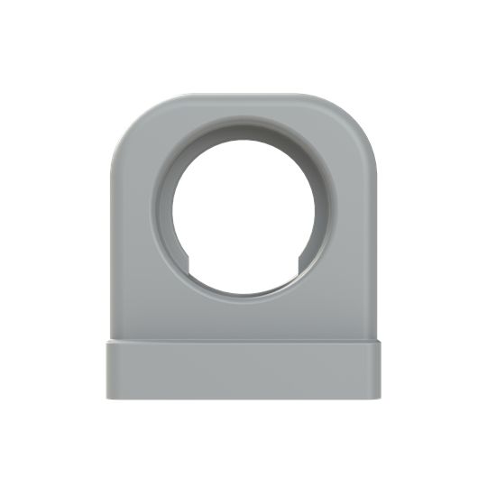 Conduit Clip, Conduit Fitting, 12mm Nominal Size, Polyamide 6, Grey