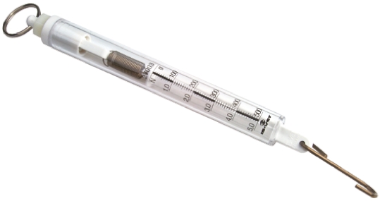 RS PRO Spring Balance, 10 g Resolution , Metric Scale, 5 N, 500g Weight Capacity, With DKD Calibration