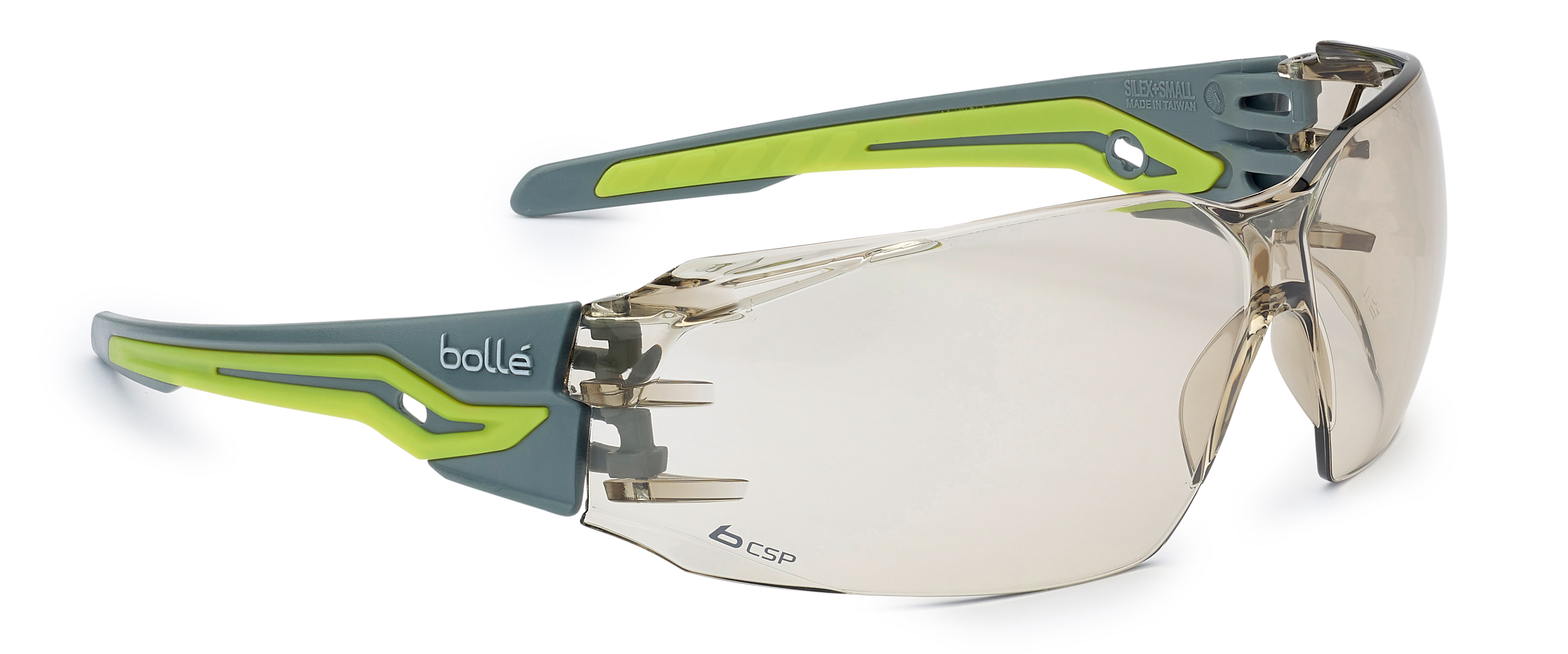 Bolle Safety SILEX+ Anti-Mist Safety Glasses, Brown PC Lens