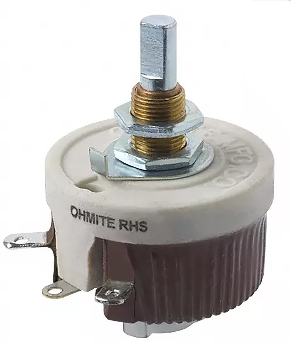 Arcol Ohmite 25W 100Ω Rheostat 0.500A, RHS100E